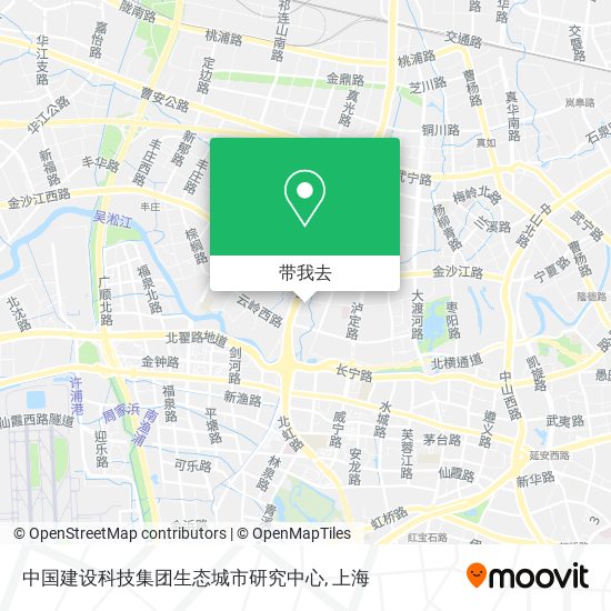 中国建设科技集团生态城市研究中心地图