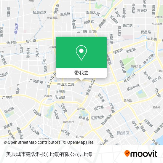 美辰城市建设科技(上海)有限公司地图