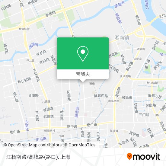 江杨南路/高境路(路口)地图