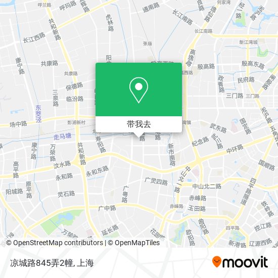 凉城路845弄2幢地图