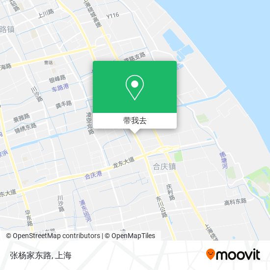 张杨家东路地图