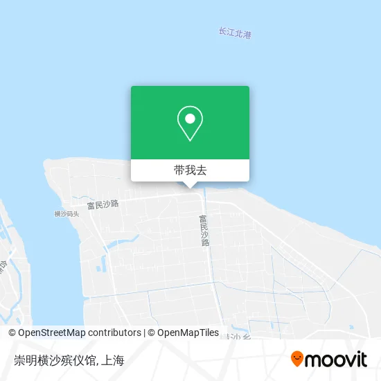 崇明横沙殡仪馆地图