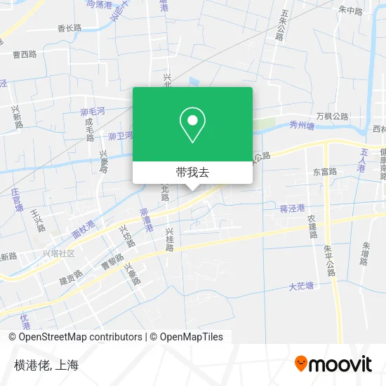 横港佬地图