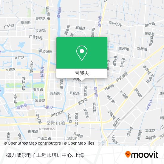 德力威尔电子工程师培训中心地图