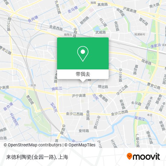 来德利陶瓷(金园一路)地图