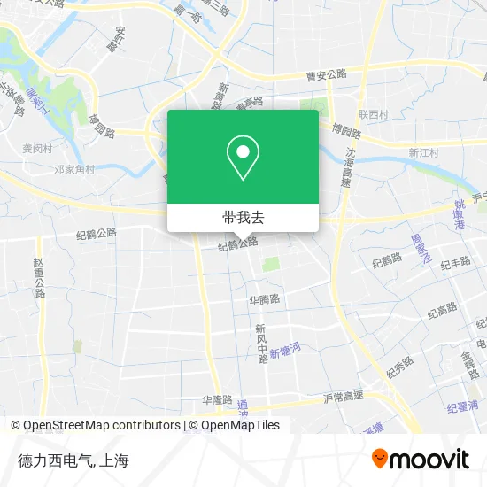 德力西电气地图