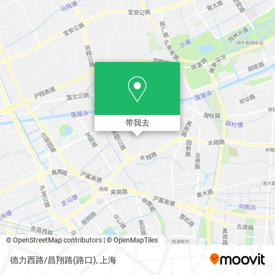 德力西路/昌翔路(路口)地图