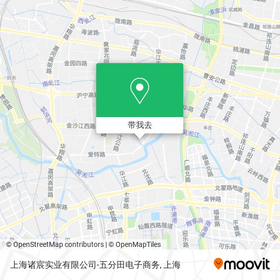 上海诸宸实业有限公司-五分田电子商务地图