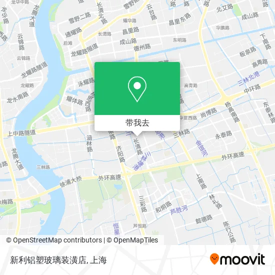 新利铝塑玻璃装潢店地图
