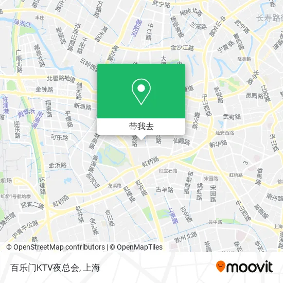 百乐门KTV夜总会地图