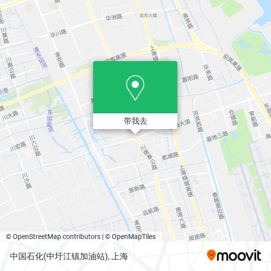 中国石化(中圩江镇加油站)地图