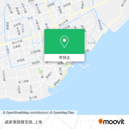 戚家墩路隆安路地图