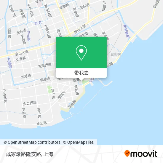 戚家墩路隆安路地图