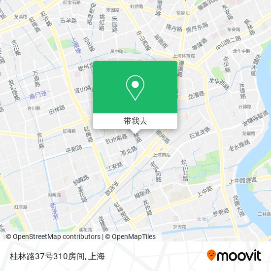 桂林路37号310房间地图