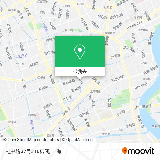 桂林路37号310房间地图