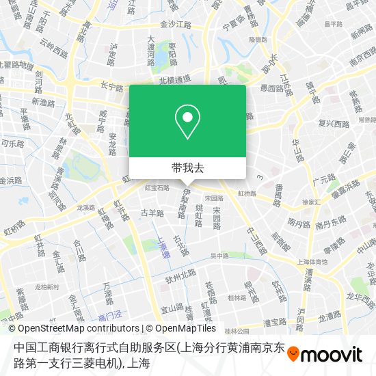 中国工商银行离行式自助服务区(上海分行黄浦南京东路第一支行三菱电机)地图