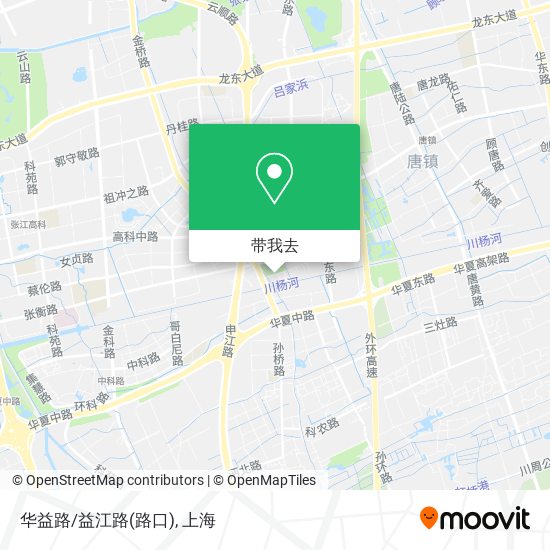 华益路/益江路(路口)地图