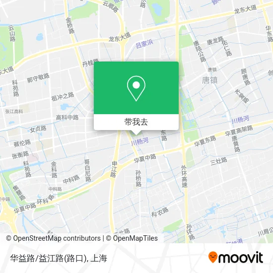 华益路/益江路(路口)地图