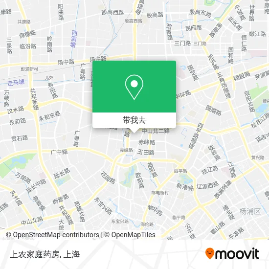 上农家庭药房地图