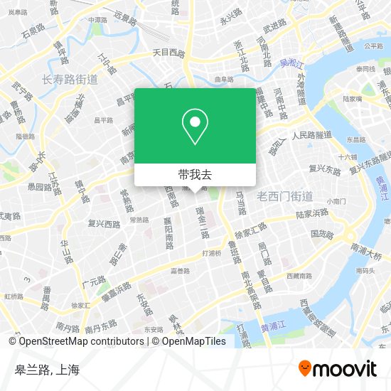 皋兰路地图
