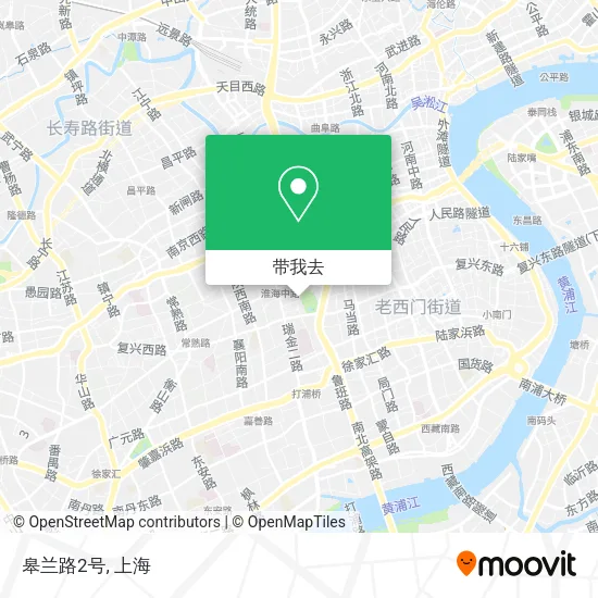 皋兰路2号地图