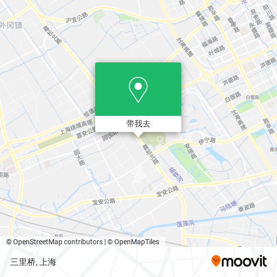 三里桥地图