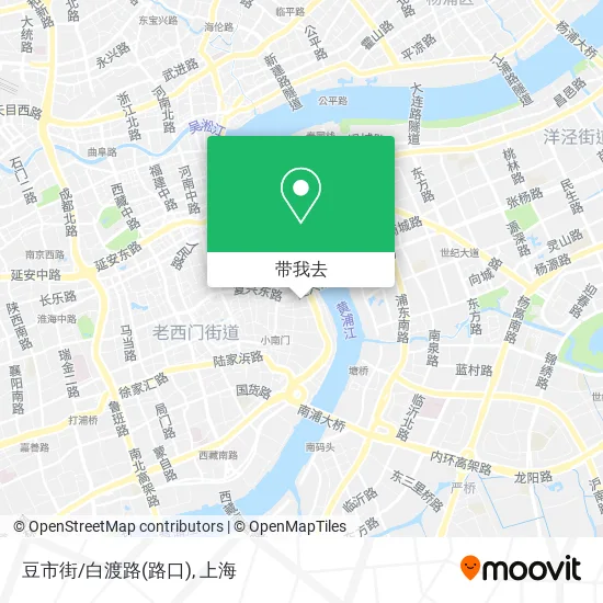 豆市街/白渡路(路口)地图