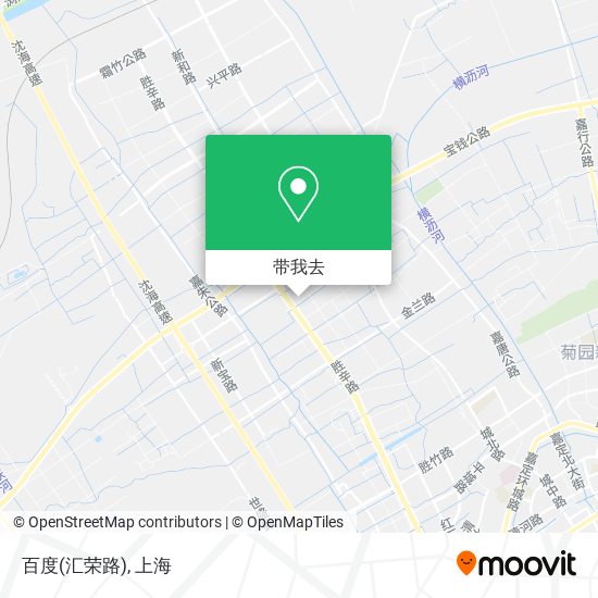 百度(汇荣路)地图