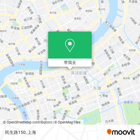 民生路150地图