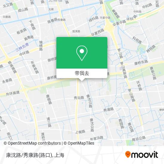康沈路/秀康路(路口)地图