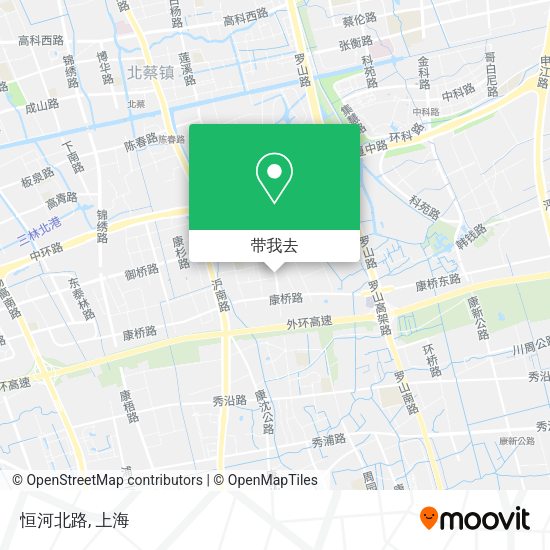 恒河北路地图