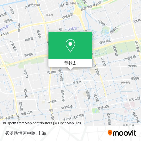秀沿路恒河中路地图