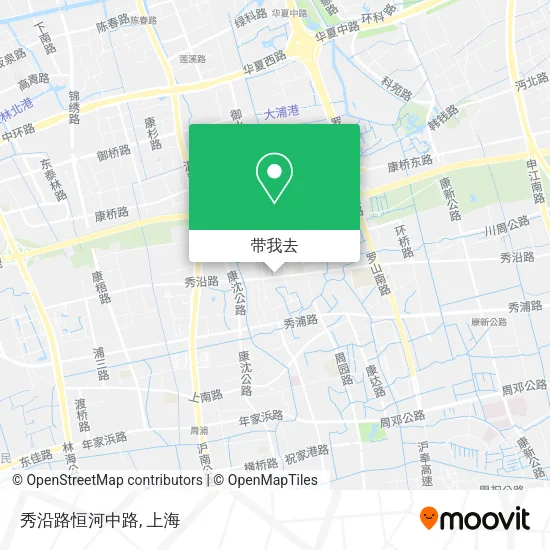 秀沿路恒河中路地图