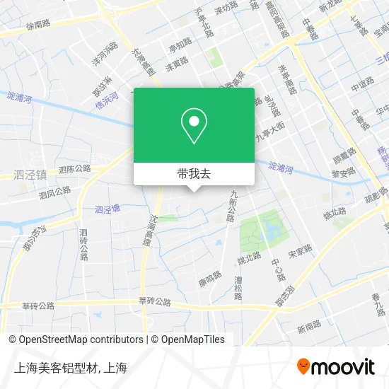 上海美客铝型材地图