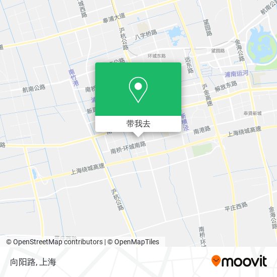 向阳路地图
