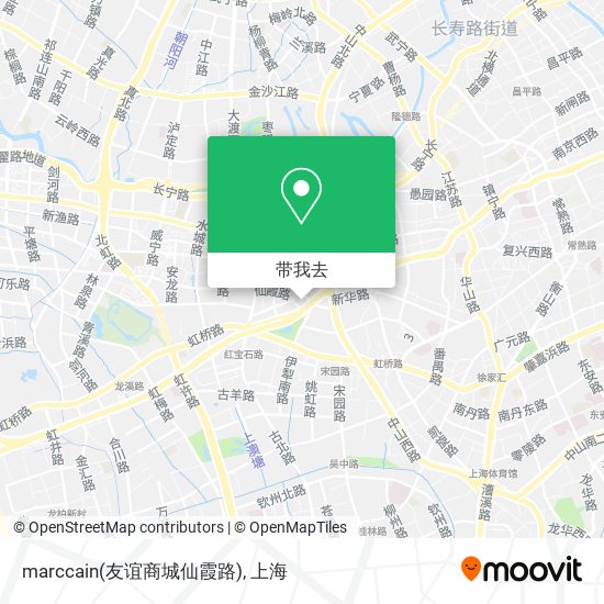 marccain(友谊商城仙霞路)地图
