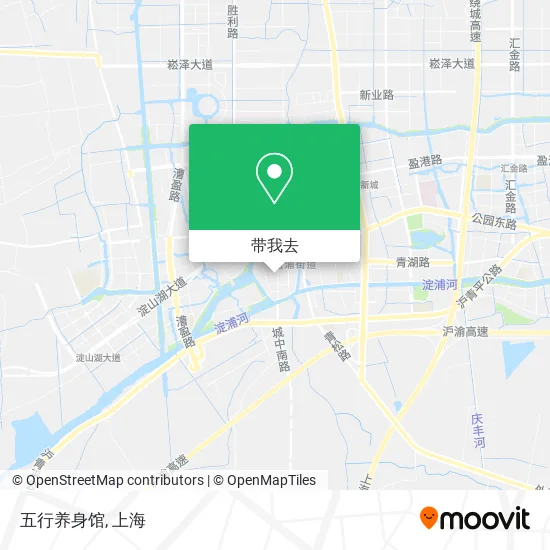 五行养身馆地图