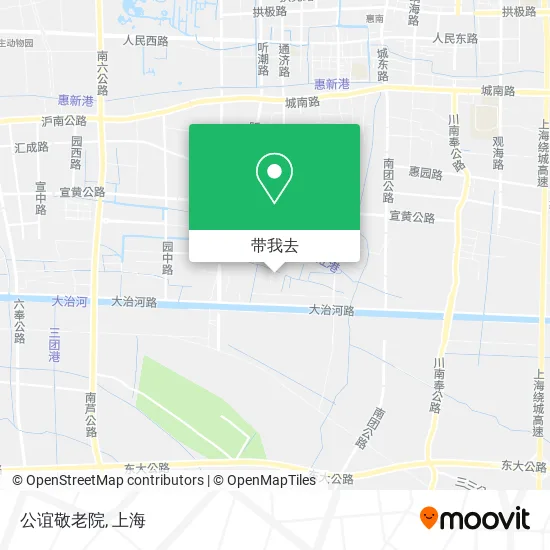 公谊敬老院地图