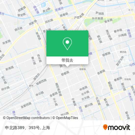 申北路389、393号地图