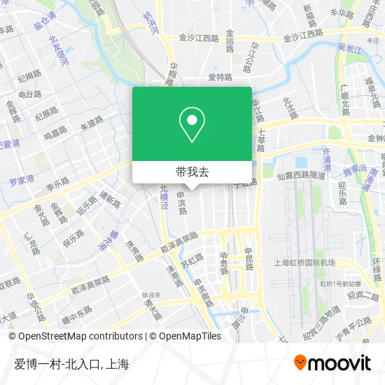 爱博一村-北入口地图