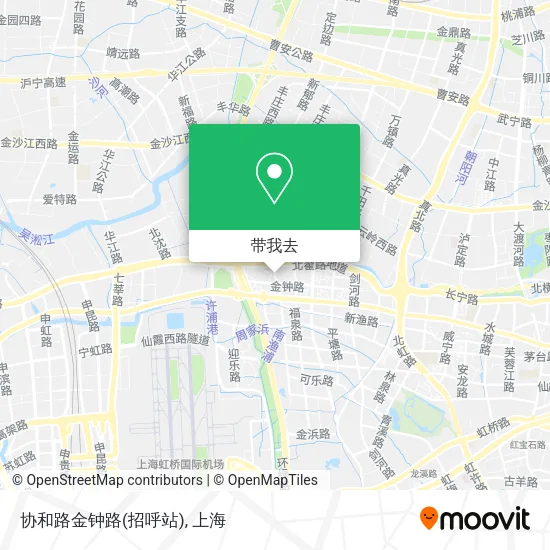 协和路金钟路(招呼站)地图