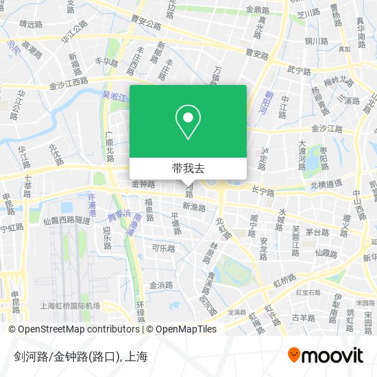 剑河路/金钟路(路口)地图