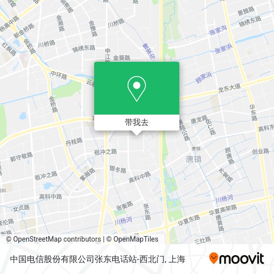 中国电信股份有限公司张东电话站-西北门地图