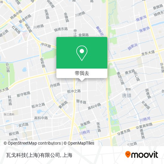 瓦戈科技(上海)有限公司地图