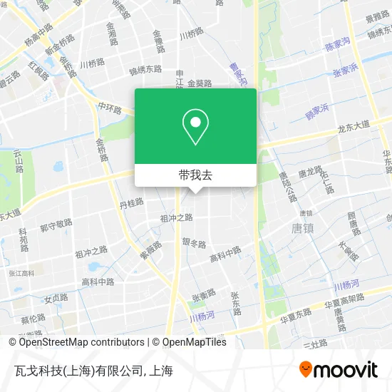 瓦戈科技(上海)有限公司地图