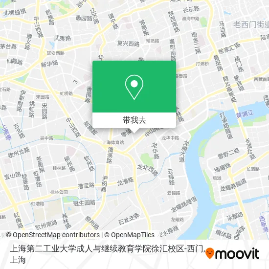 上海第二工业大学成人与继续教育学院徐汇校区-西门地图