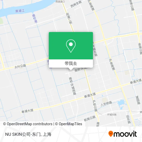 NU SKIN公司-东门地图