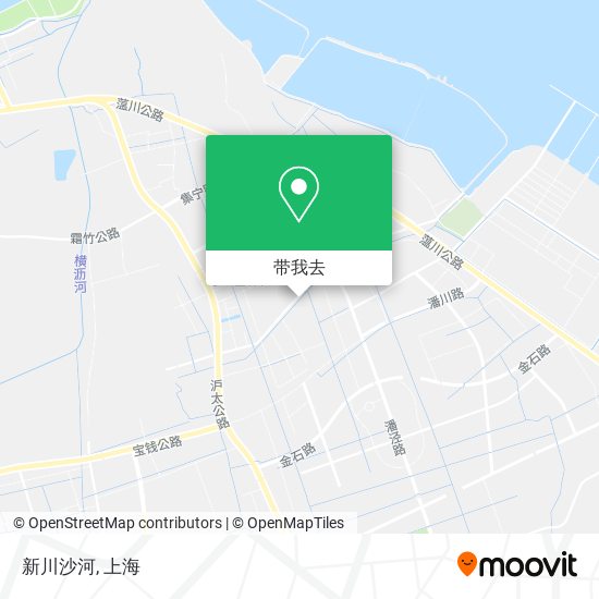 新川沙河地图