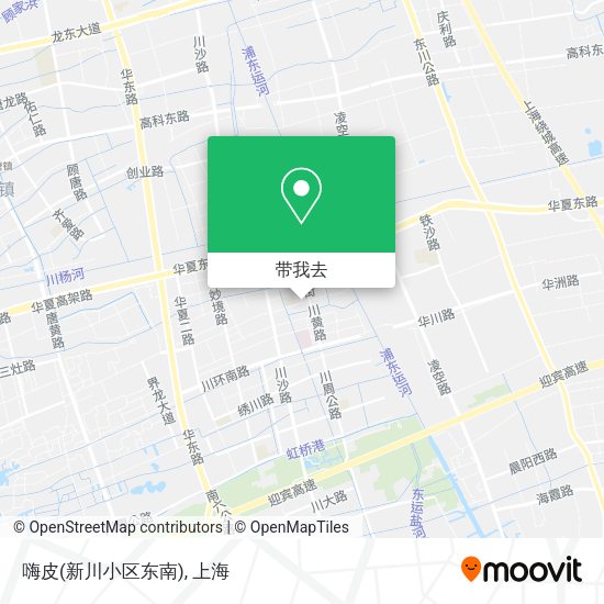 嗨皮(新川小区东南)地图