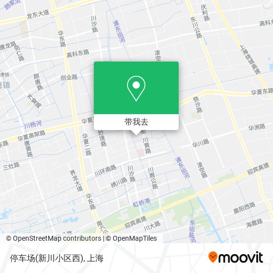 停车场(新川小区西)地图